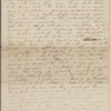 [Peabody,] Elizabeth [Palmer, sister], ALS to. March 15, 1834.