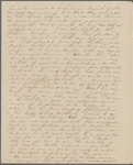 [Peabody], Elizabeth [Palmer, sister], ALS to. May 2-3, 1838.