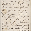 De Quincey, [Thomas], ALS to. Nov. 9, 1854. 
