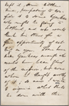 De Quincey, [Thomas], ALS to. Nov. 9, 1854. 