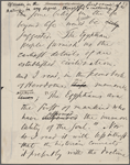 "Immortality." Holograph essay/lecture, draft, unsigned, undated