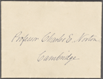 Edith Emerson Forbes ALS to Charles Eliot Norton, May 15, 1890