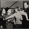 Fritzi Burr, Martha Greenhouse, Collin Wilcox and Ned Wertimer in rehearsal for the stage production The Family Way