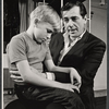 Michael Kearney and Jack Kelly in the stage production The Family Way