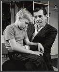 Michael Kearney and Jack Kelly in the stage production The Family Way