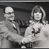 Ned Wertimer and Collin Wilcox in the stage production The Family Way