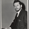 Steven Hill in rehearsal for the stage production A Far Country