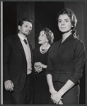 Steven Hill, Lili Darvas and Salome Jens in rehearsal for the stage production A Far Country