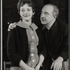 Sam Levene and unidentified in rehearsal for the stage production A Far Country