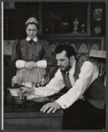 Edna Reiss Merin and Steven Hill in the stage production A Far Country