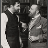 Mark Lenard and unidentified in the touring stage production of A Far Country
