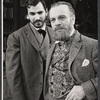 Mark Lenard and unidentified in the touring stage production of A Far Country