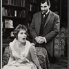 Viveca Lindfors and Mark Lenard in the touring stage production A Far Country