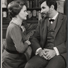 Mark Lenard and unidentified in the touring stage production A Far Country