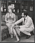Viveca Lindfors and Mark Lenard in the touring stage production A Far Country