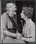 Margaret Rutherford and Mildred Dunnock in the stage production Farewell, Farewell Eugene
