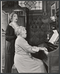 Mildred Dunnock and Margaret Rutherford in the stage production Farewell, Farewell Eugene