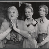 Margaret Rutherford, Leueen MacGrath and Mildred Dunnock in the stage production Farewell, Farewell Eugene