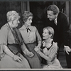 Margaret Rutherford, Mildred Dunnock, Leueen MacGrath and Herbert Voland in the stage production Farewell, Farewell Eugene