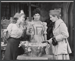 Leueen MacGrath [right] and unidentified others in the stage production Farewell, Farewell Eugene
