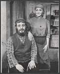 Harry Goz and Maria Karnilova in the stage production Fiddler on the Roof