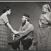 Bette Midler, Harry Goz and Maria Karnilova in the stage production Fiddler on the Roof