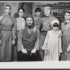 Harry Goz, Maria Karnilova, Bette Midler and unidentified others in the stage production Fiddler on the Roof