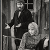 Harry Goz and unidentified in the stage production Fiddler on the Roof
