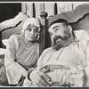 Peg Murray and Paul Lipson in the stage production Fiddler on the Roof