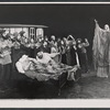 Peg Murray, Paul Lipson and ensemble in the stage production Fiddler on the Roof