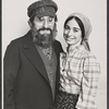 Jan Peerce and unidentified in the stage production Fiddler on the Roof
