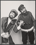 Jan Peerce and unidentified in the stage production Fiddler on the Roof