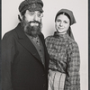 Jan Peerce and unidentified in the stage production Fiddler on the Roof