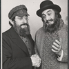 Jan Peerce and unidentified in the stage production Fiddler on the Roof