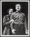 Liza Minnelli and Bob Dishy in the stage production Flora, the Red Menace