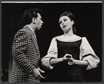 Stephanie Hill and unidentified in the stage production Flora, the Red Menace