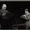 Louis Guss and Gordon Dilworth in the stage production Flora, the Red Menace