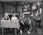 Susan Burnet, Anthony Ray, Phyllis Love, and Eric Portman in the stage production Flowering Cherry