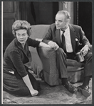 Wendy Hiller and Eric Portman in the stage production Flowering Cherry