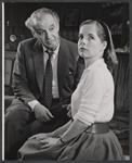 Eric Portman and Phyllis Love in the stage production Flowering Cherry