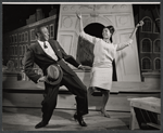Avon Long and Thelma Oliver in the stage production Fly Blackbird
