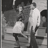 Glory Van Scott and Jack Crowder (Thalmus Rasulala) in the stage production Fly Blackbird