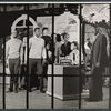 Helon Blount, Leonard Parker [right] and unidentified others in the stage production Fly Blackbird