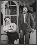 Helon Blount and Leonard Parker in the stage production Fly Blackbird