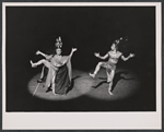 Dancers in the stage production Ballet Folklorico de Mexico