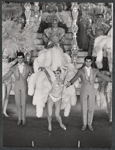 Liliane Montevecchi and unidentified others in the stage production Folies Bergère