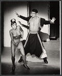 Liliane Montevecchi and Vassili Sulic in the stage production Folies Bergère