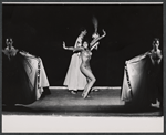 Liliane Montevecchi and unidentified others in the stage production Folies Bergère