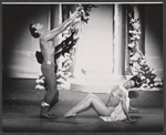Vassili Sulic and unidentified in the stage production Folies Bergère