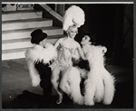 Liliane Montevecchi and unidentified others in the stage production Folies Bergère